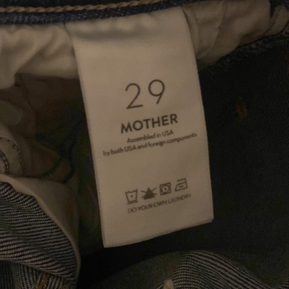 MOTHER HW Rider Ankle Fray Jeans in Party Like a Pirate - Picture 8 of 10